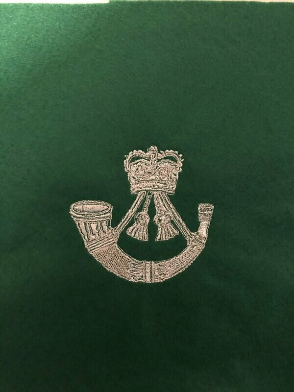 The Rifles Machine Embroidery Badge