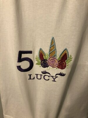 Bespoke Unicorn with Age