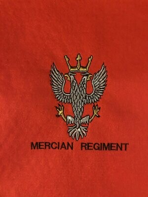 The Mercian Regiment Machine Embroidery Badge