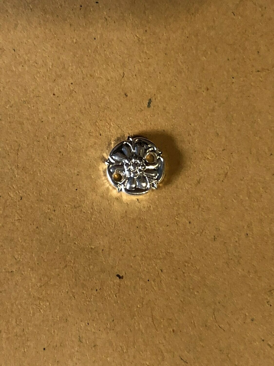 Miniature Silver Campaign Rosette for Medal Mounting