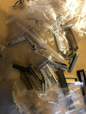 Clasps, Numerals & Emblems