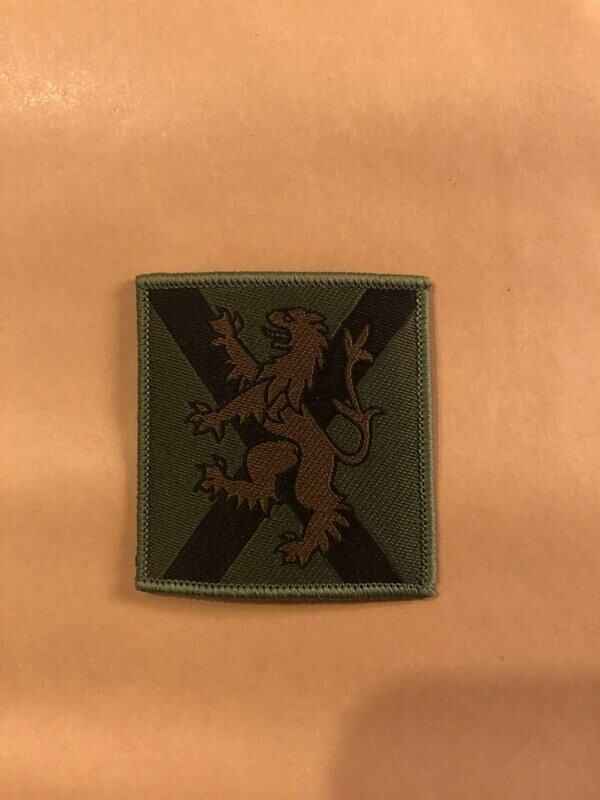 British Army Royal Regiment of Scotland - Tactical Recognition Flash - TRF