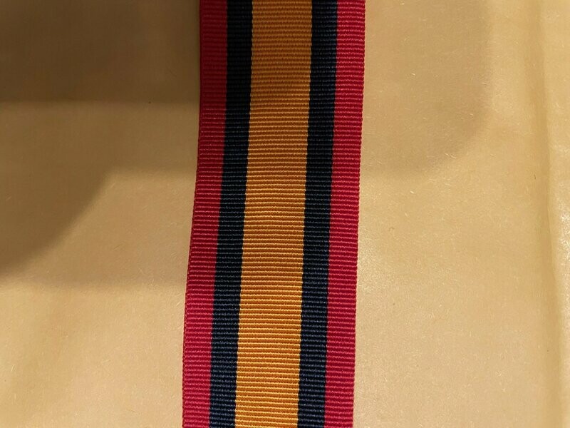 BOER War Medal Full Size Medal Ribbon
