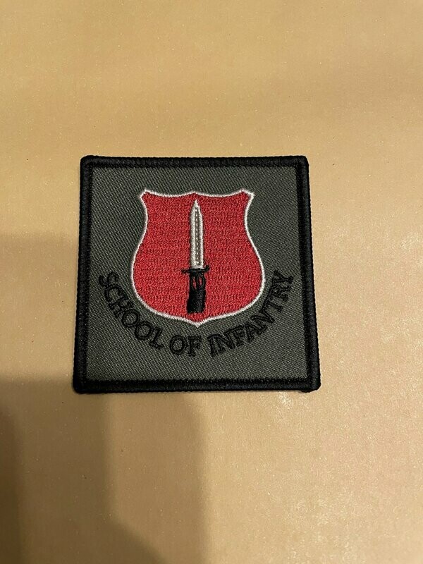 School of Infantry - Tactical Recognition Flash TRF
