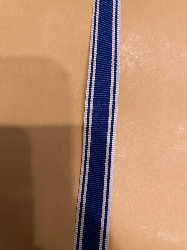 Police Long Service And Good Conduct Miniature Size Medal Ribbon