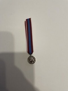 Queens Platinum Jubilee Miniature Medal