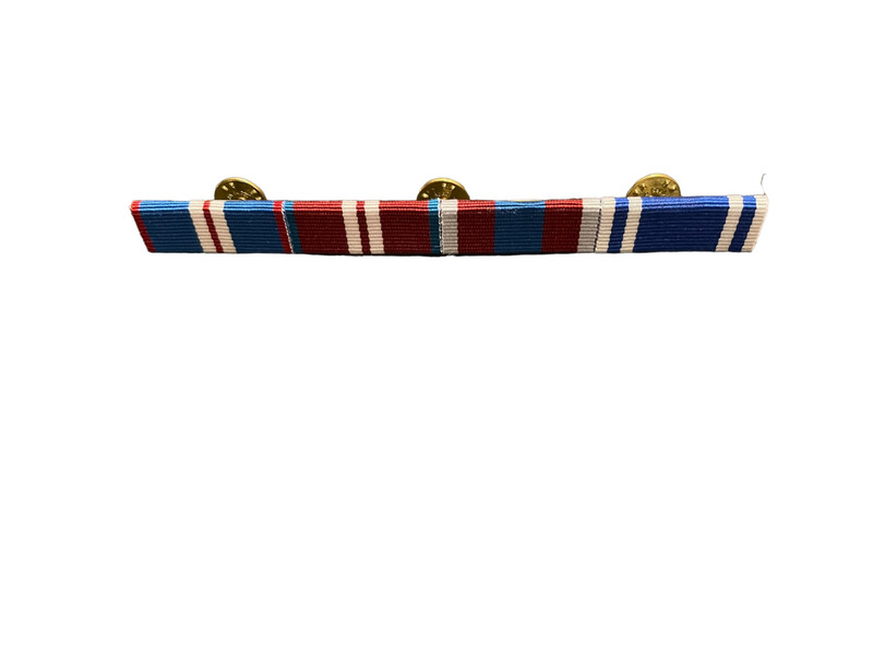 RIBBON BAR AND PIN Queen's Golden, Diamond, Platinum Jubilee And Police LSGC