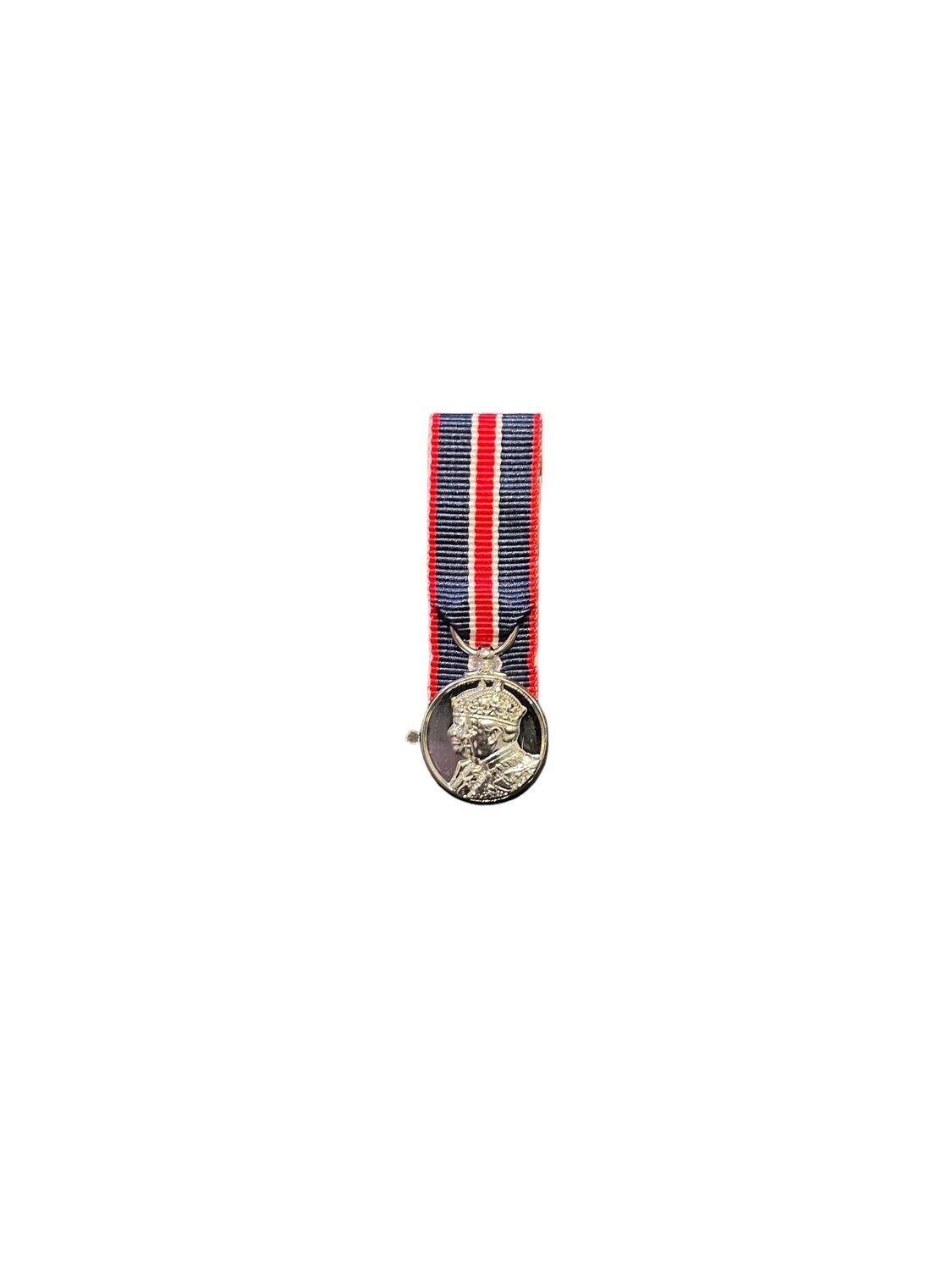 Court Mounted Miniature Medal Set, King Charles III Coronation Medal