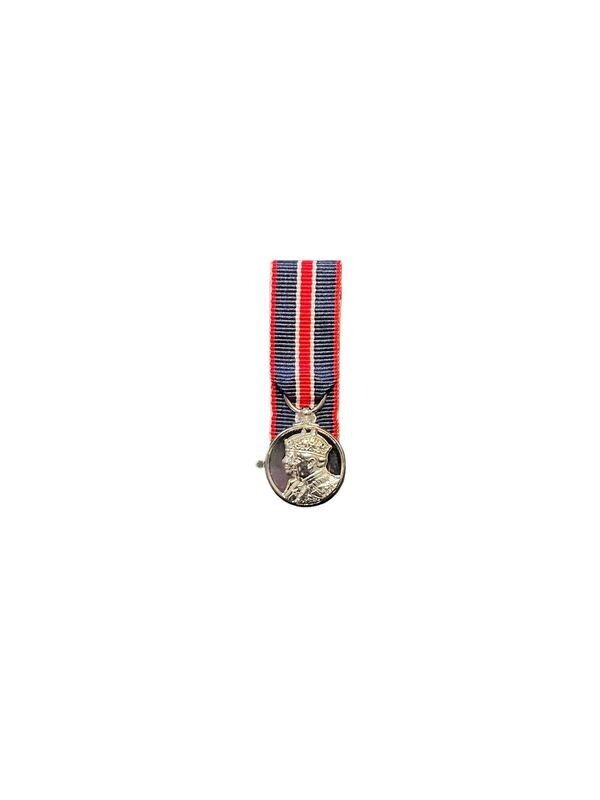 Court Mounted Miniature Medal Set, King Charles III Coronation Medal