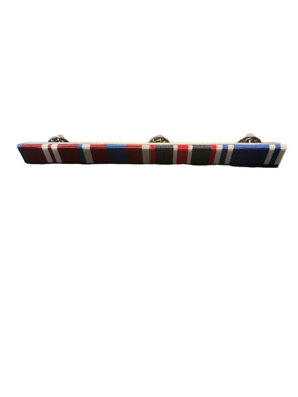 RIBBON BAR AND PIN, Queens Diamond, Platinum Jubilee, King's Coronation And Police LSGC