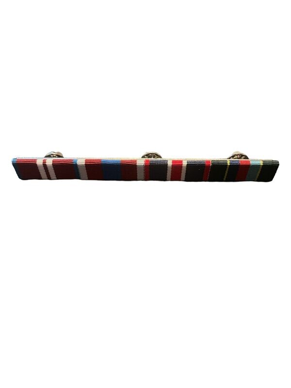 RIBBON BAR AND PIN, Queens Diamond, Platinum Jubilee, King's Coronation And VRSM LSGC
