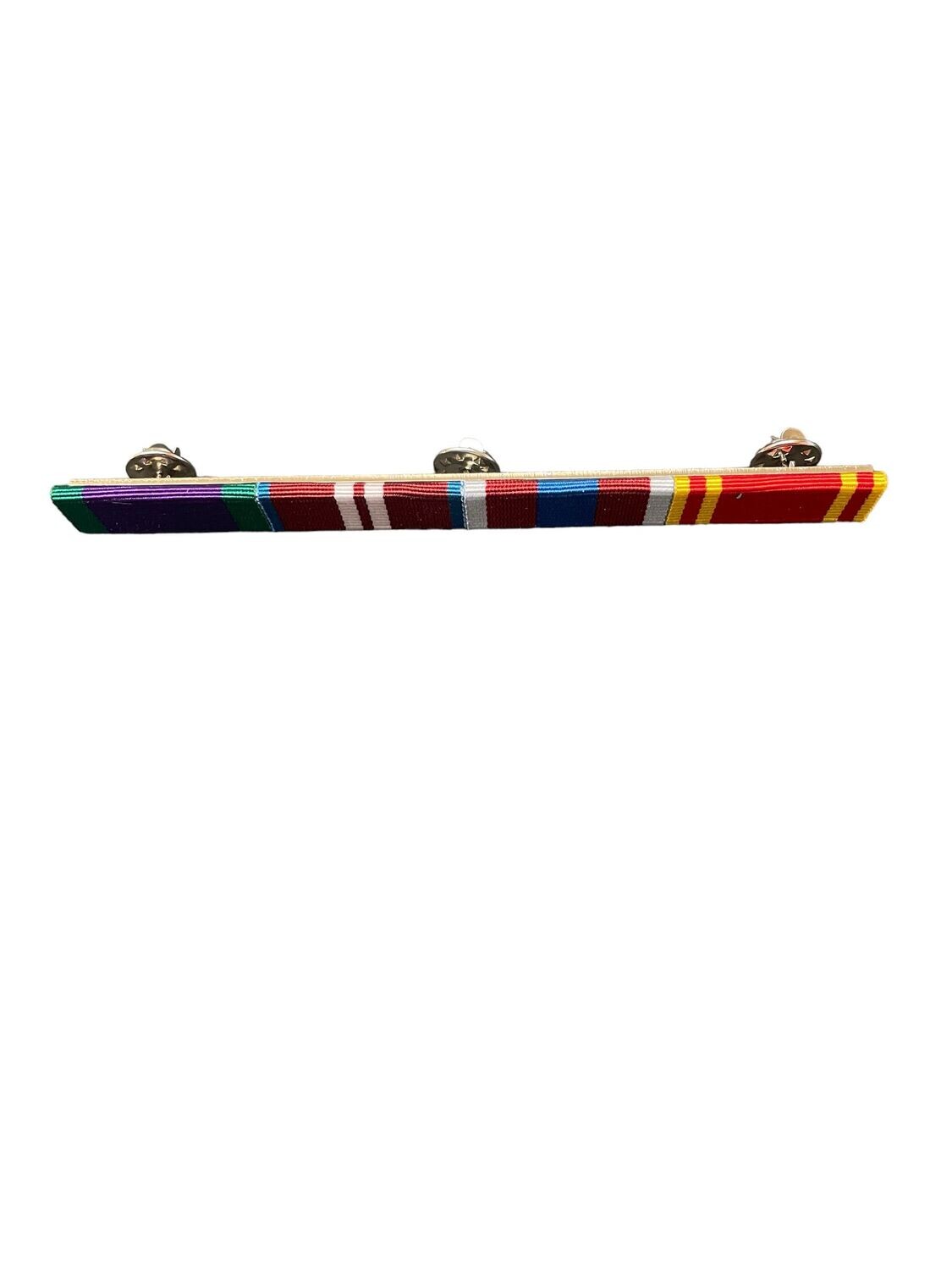 RIBBON BAR AND PIN GSM, Queen's Diamond, Platinum Jubilee And Fire Brigade LSGC