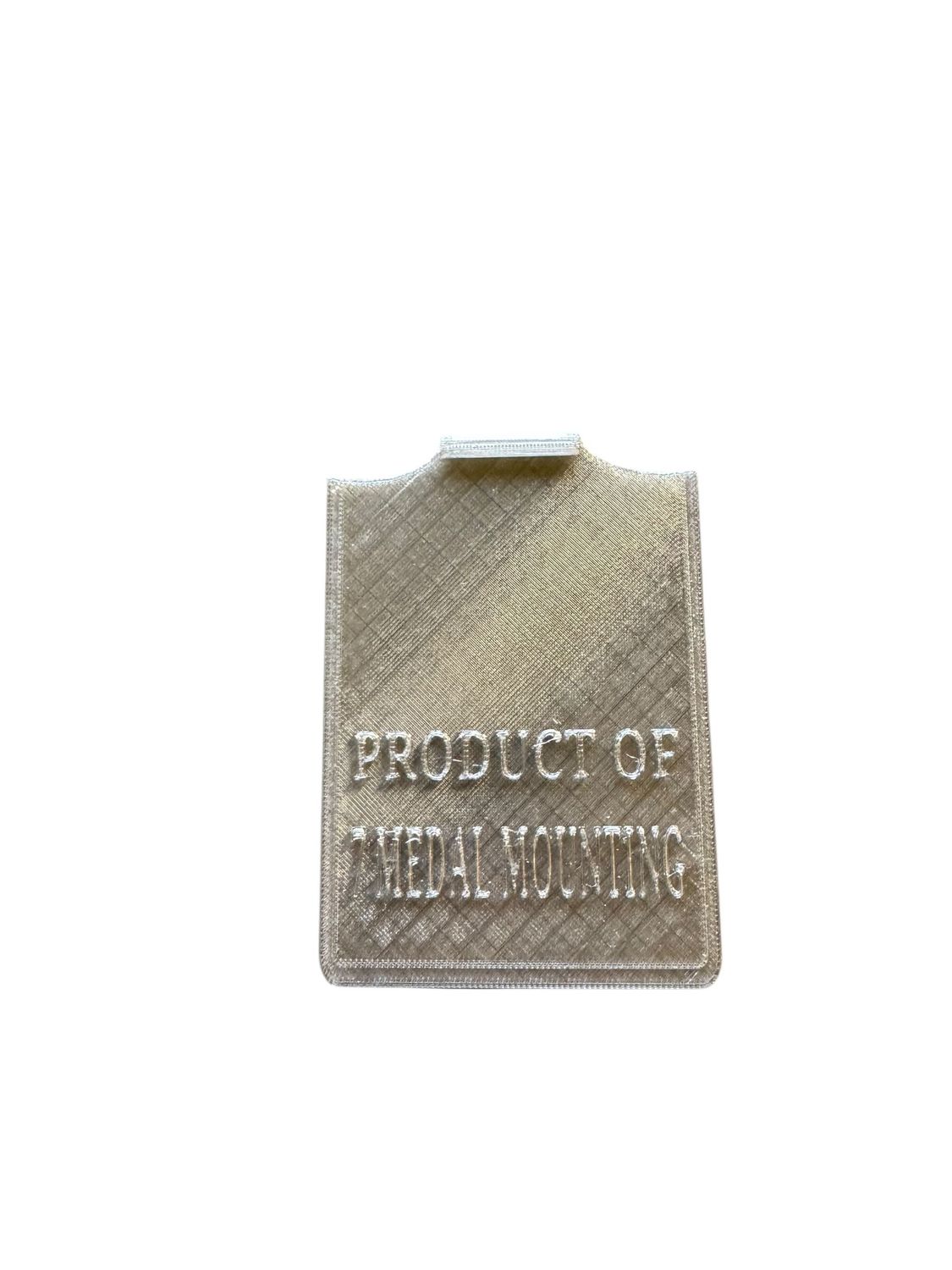 Jacket Medal Holder Full Size Medals, Plastic, Army, Military, Blazer