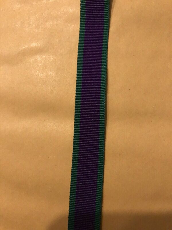 General Service Miniature Size Medal Ribbon Northern Ireland