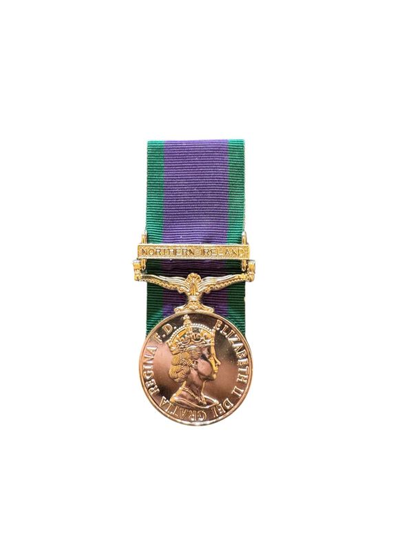 General Service Medal Northern Ireland FULL SIZE Replica Medal Court Mounted​ GSM CSM NI
