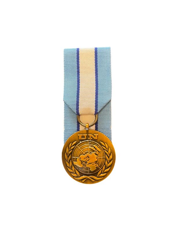 UN Cyprus FULL SIZE Replica Medal Court Mounted