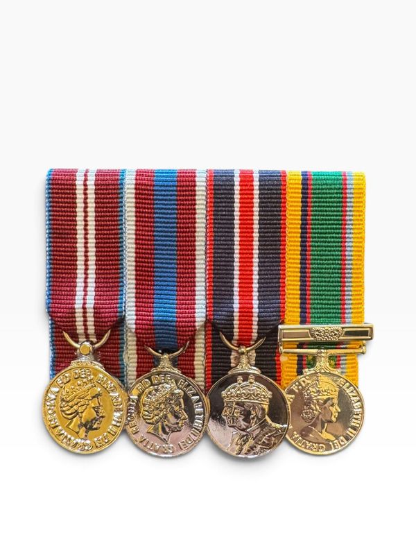 Court Mounted Miniature Medal Set, Diamond & Platinum Jubilee, Kings coronation, Cadet medal with Clasp Court Mounted Miniature Medal Set, Diamond & Platinum Jubilee, Kings coronation, Cadet medal with Clasp