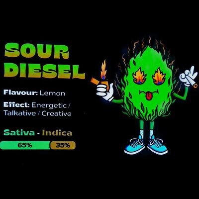 Sour Diesel 1ml Cartridge