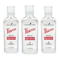 Thieves Waterless Hand Purifier Sanitiser 3 pack [Retail]