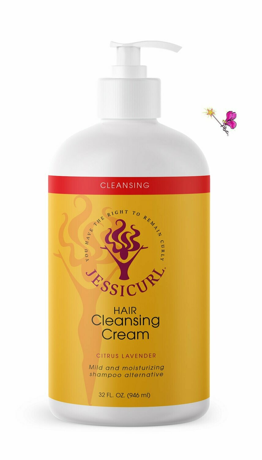 Jessicurl Hair Cleansing Cream Citrus Lavender  946ml (32oz)