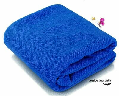 Jessicurl Australia Microfibre Plunking Towel - Sapphire