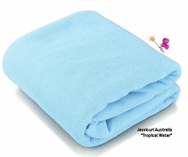 Jessicurl Australia Microfibre Plunking Towel - Tropical Water