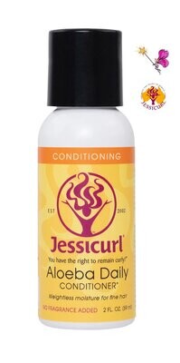 Jessicurl Aloeba Conditioner No Fragrance Added 59ml (2oz)