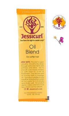 Sample Jessicurl Oil Blend 15ml (0.5oz) (No Fragrance)