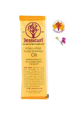 Sample Jessicurl Stimulating Scalp Massage Oil 15ml (0.5oz) (No Fragrance)