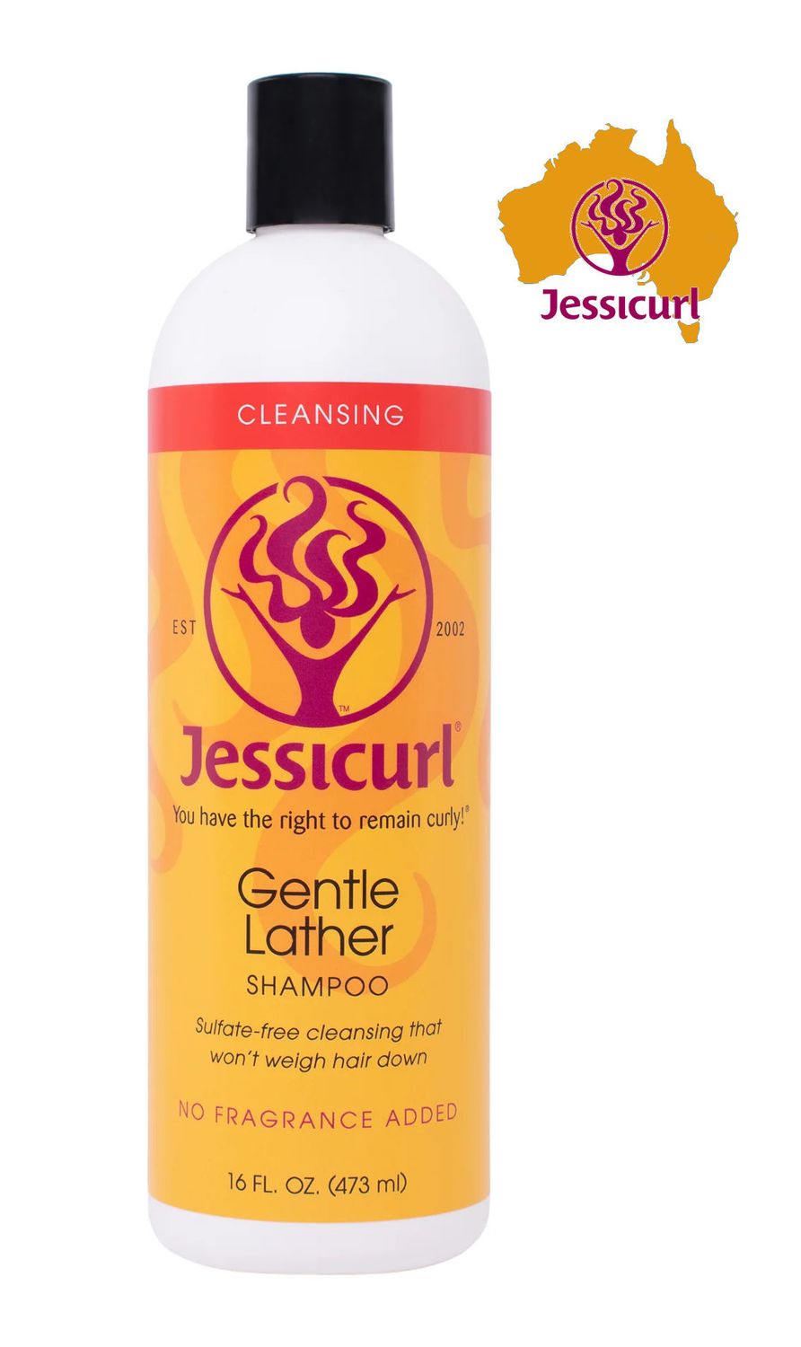 Jessicurl Gentle Lather Shampoo  473ml (16oz)