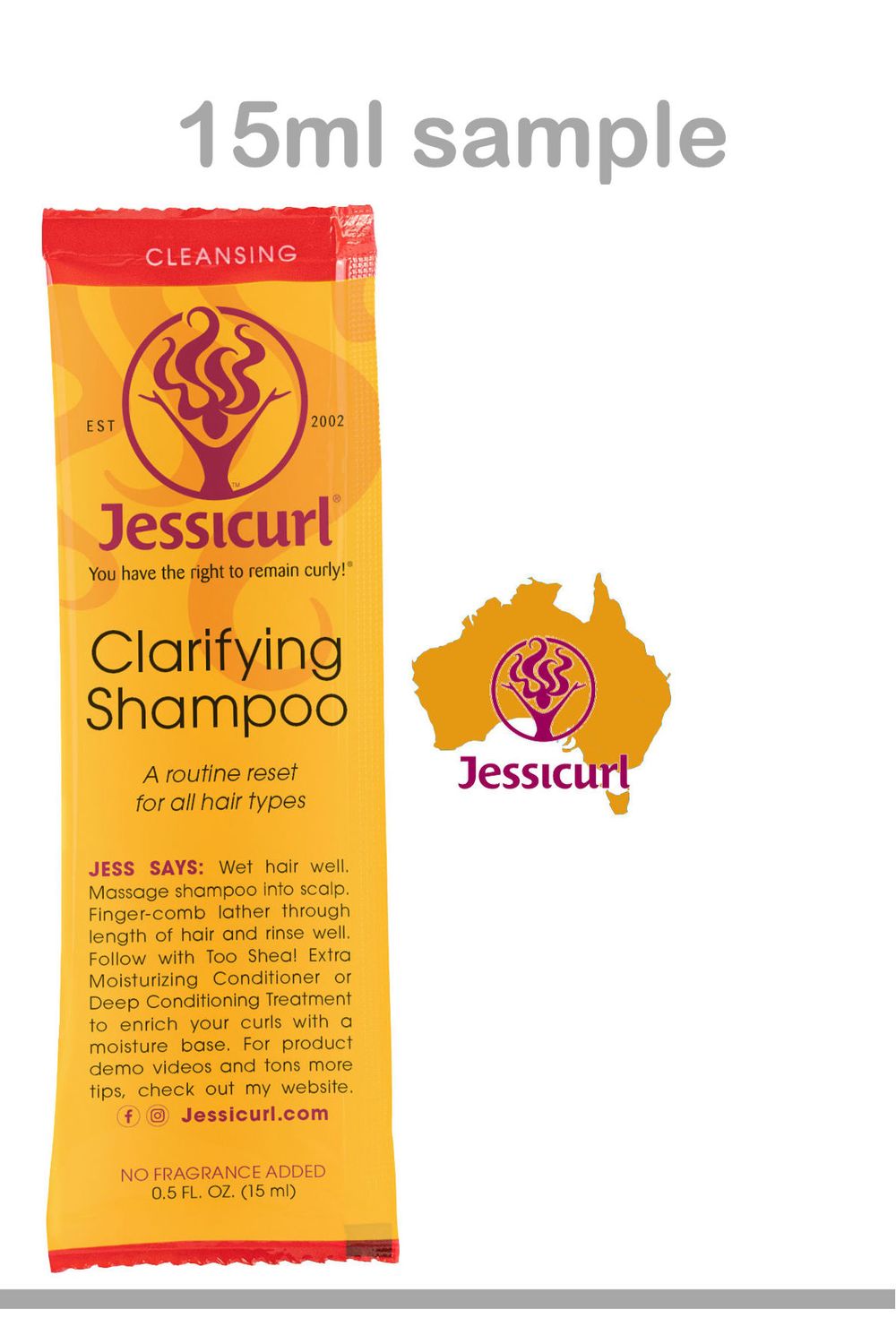 Sample Jessicurl Clarifying Shampoo