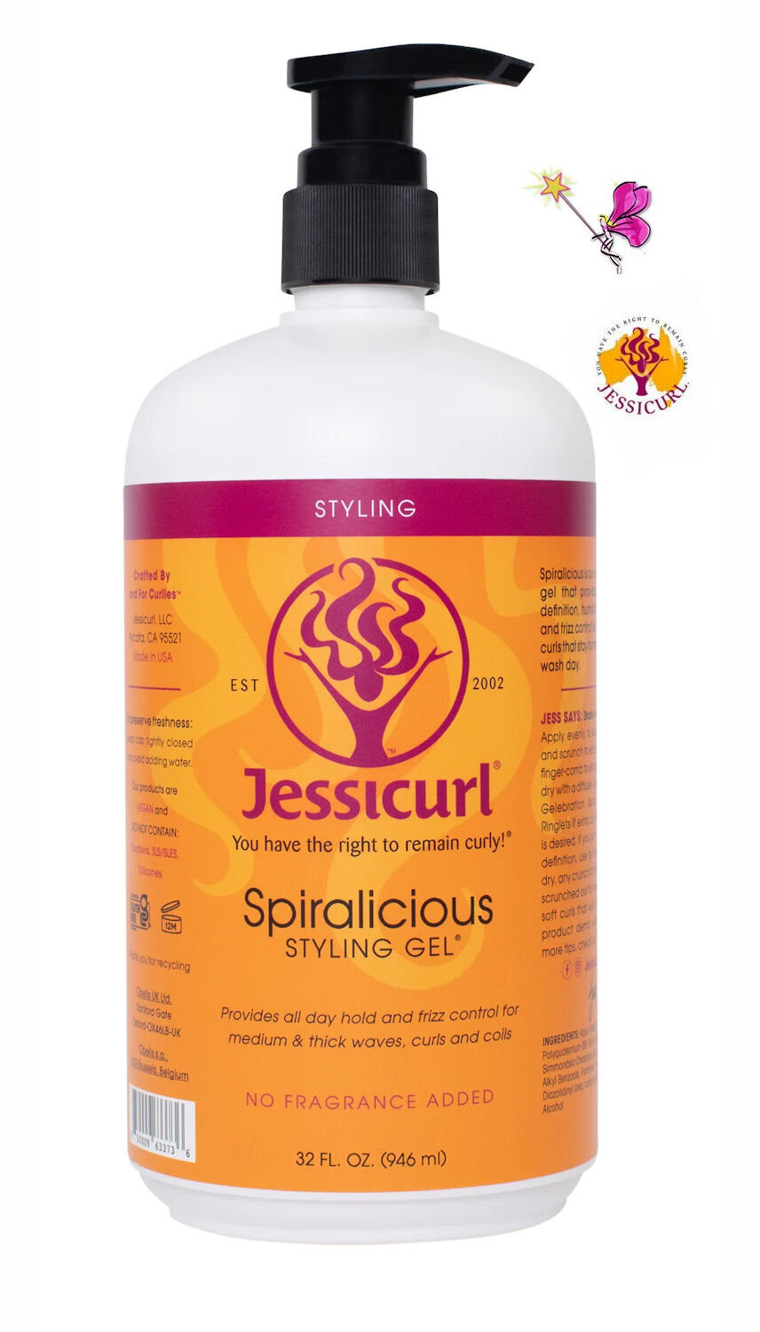 Jessicurl Spiralicious  946ml (32oz)