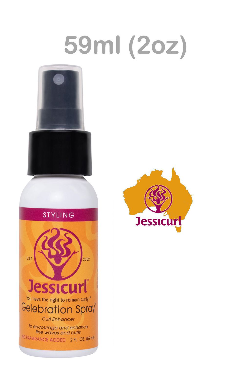 Jessicurl Gelebration Spray  59ml (2oz)