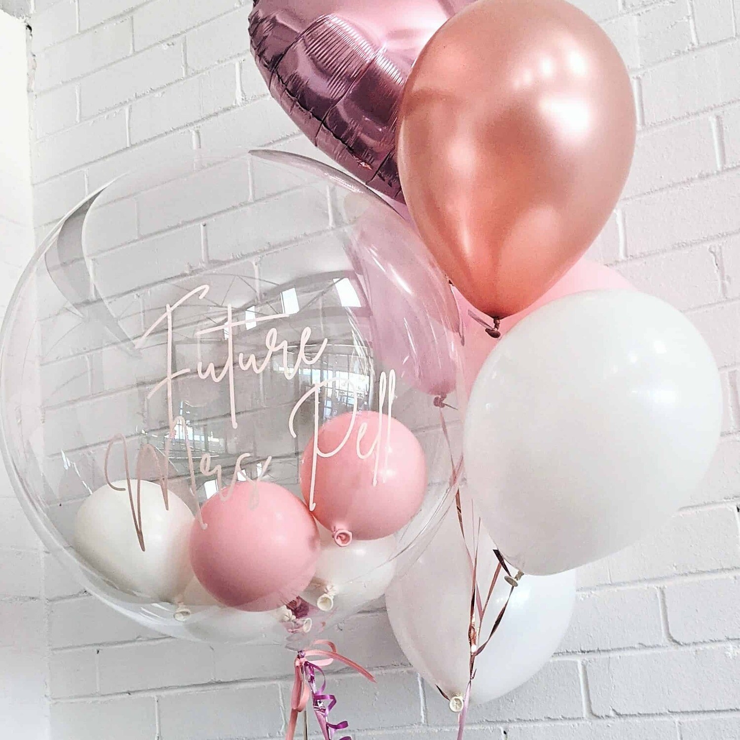 Balloon Bubble with Personalised Message Balloon Bubble with Personalised Message