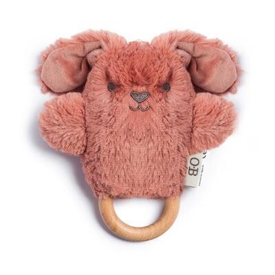 Soft Rattle Toy | Bella Bunny Dusty Pink