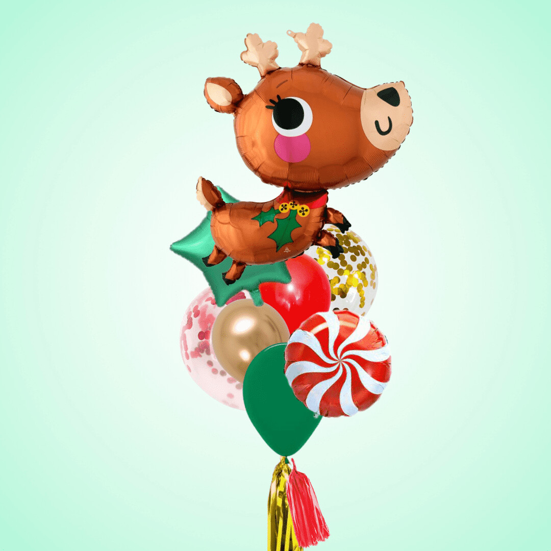 Reindeer Bunch | Christmas Reindeer Bunch | Christmas, Size: Standard