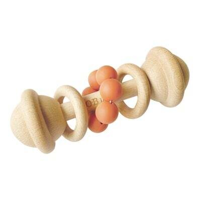 Eco-Friendly Rattle | Organic Cinnamon Beechwood