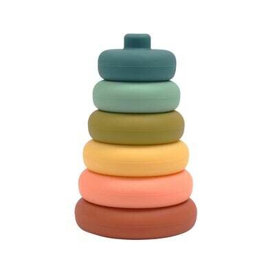 Silicone Stacker Tower | Blueberry