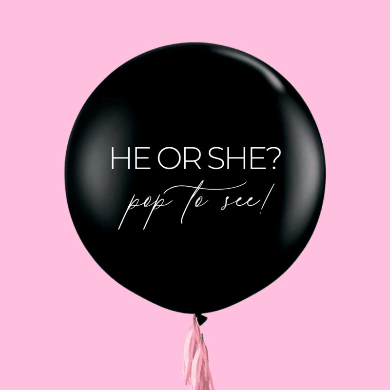 Gender Reveal Balloon Gender Reveal Balloon