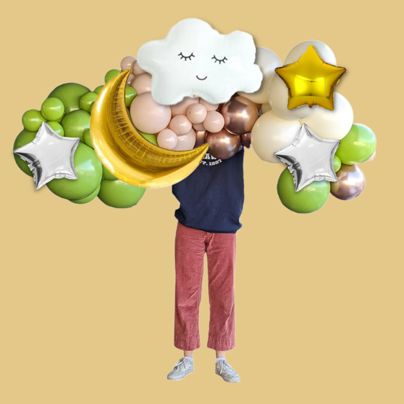 Sage Balloon Garland - Grab & Go (2 metres)