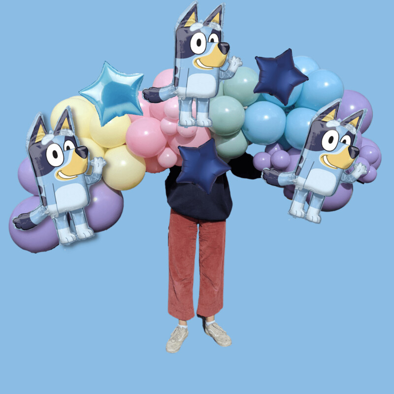 Pastel Rainbow Balloon Garland - Grab & Go (2 metres)