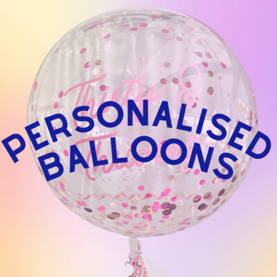 Personalised Balloons
