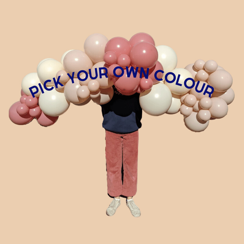 Custom Balloon Garland - Grab & Go (2 metres) Custom Balloon Garland - Grab & Go (2 metres)