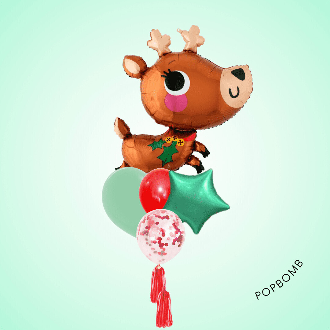 Reindeer Bunch | Christmas, Size: Popbomb