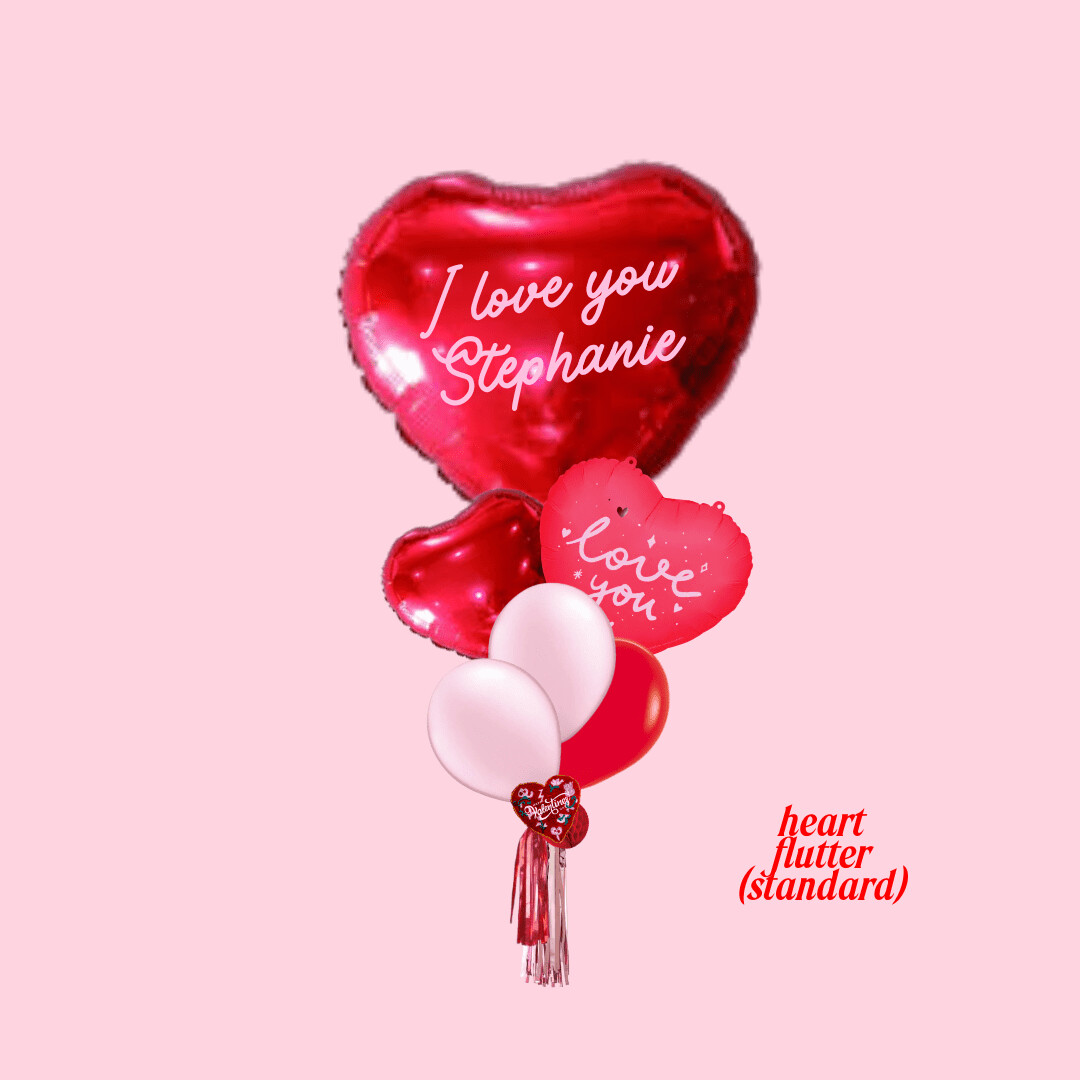 I Heart You, Size: Heart Flutter (standard)