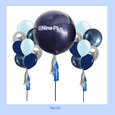 Branded Balloon Duo Set