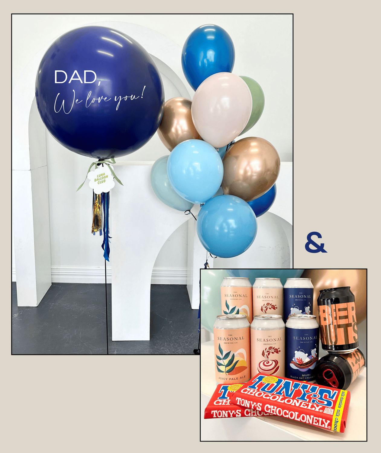 Dad's Balloons & Gift Set (Large)