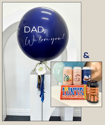 Dad's Balloons & Gift Set (Small)