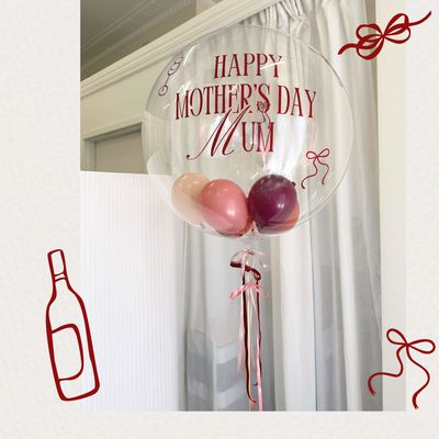Lots of Love Personalised Bubble - Dear Mum, With Love Collection Lots of Love Personalised Bubble - Dear Mum, With Love Collection