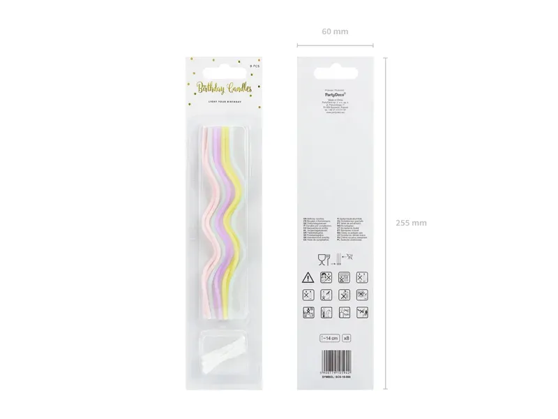 Birthday Candles Curl Mix